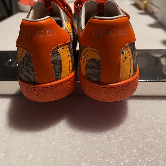 So Cool!
Gucci Kids 20mm Supreme Gg H2o Banana  Velcro Strap Sneakers Size 34(3) - Picture 5 of 9
